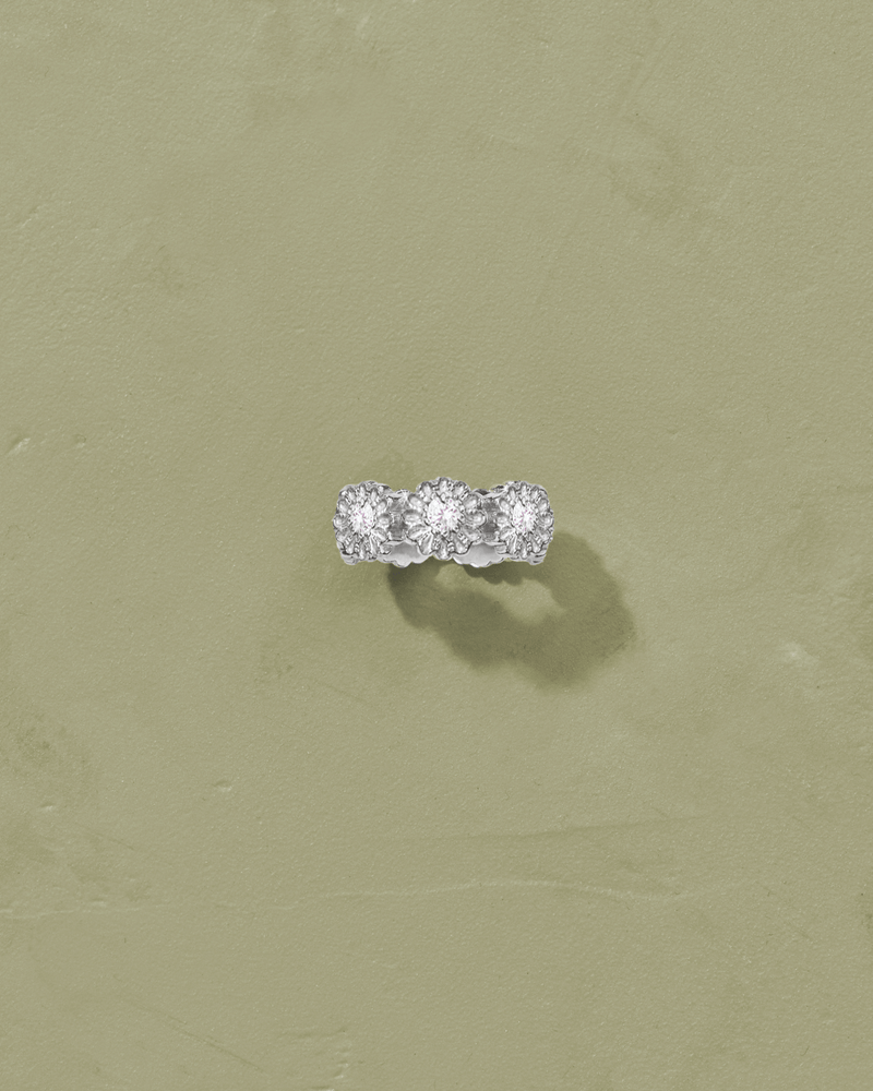 Bague Saï - 7 topaze blanche Argent - TITYARAVY