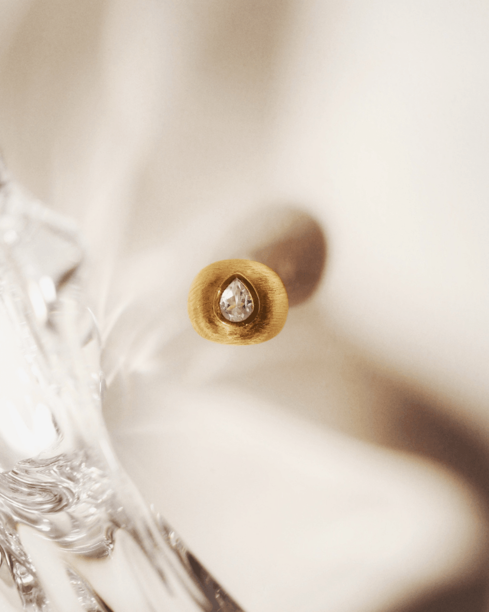 Bague Stella Topaze Blanche - TITYARAVY