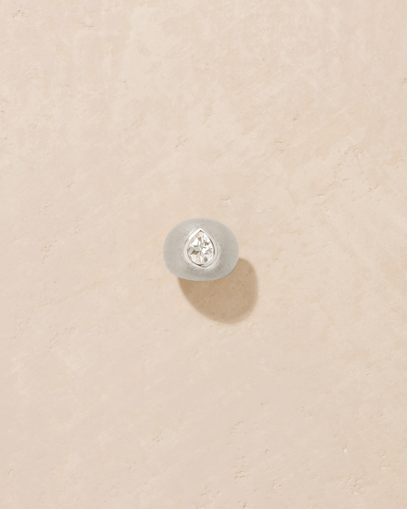 Bague Stella Topaze Blanche - TITYARAVY