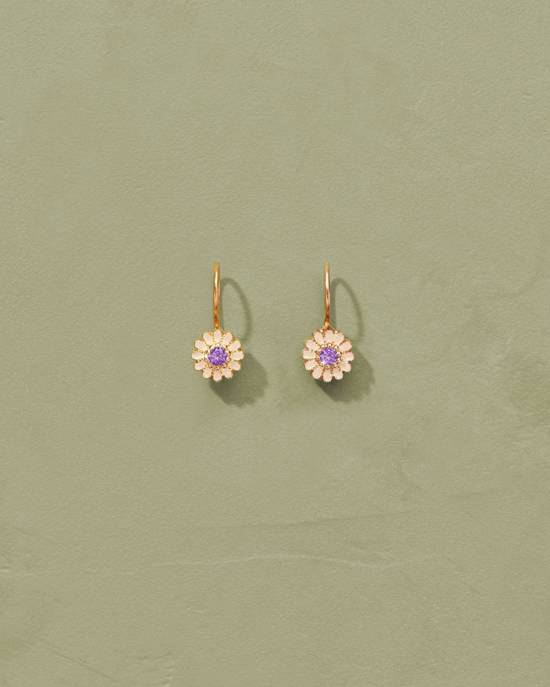 Boucles d'oreilles émail Saï - 84 - TITYARAVY