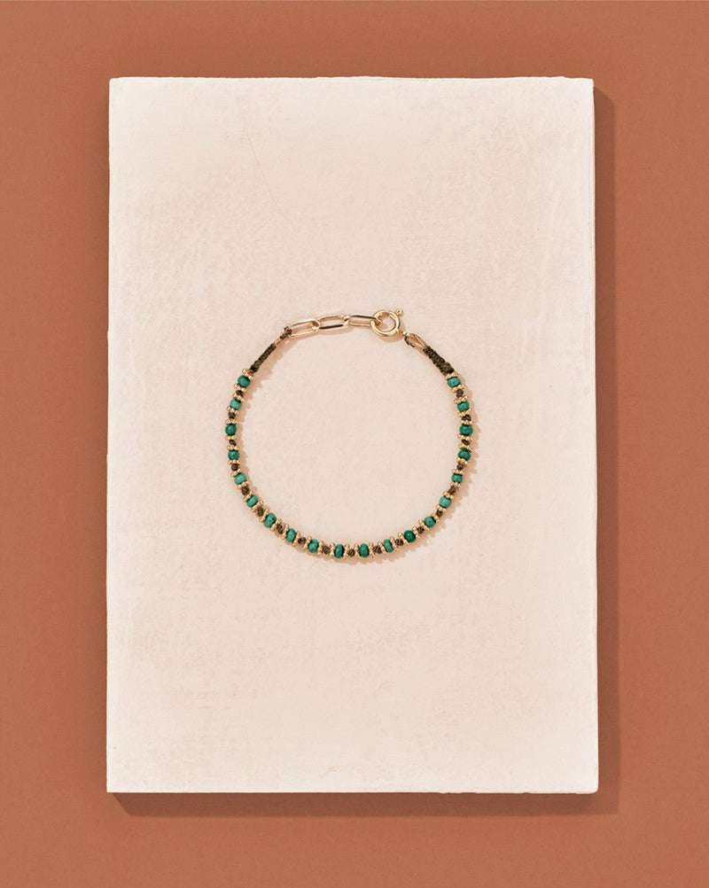 Bracelet Kamala malachite - TITYARAVY