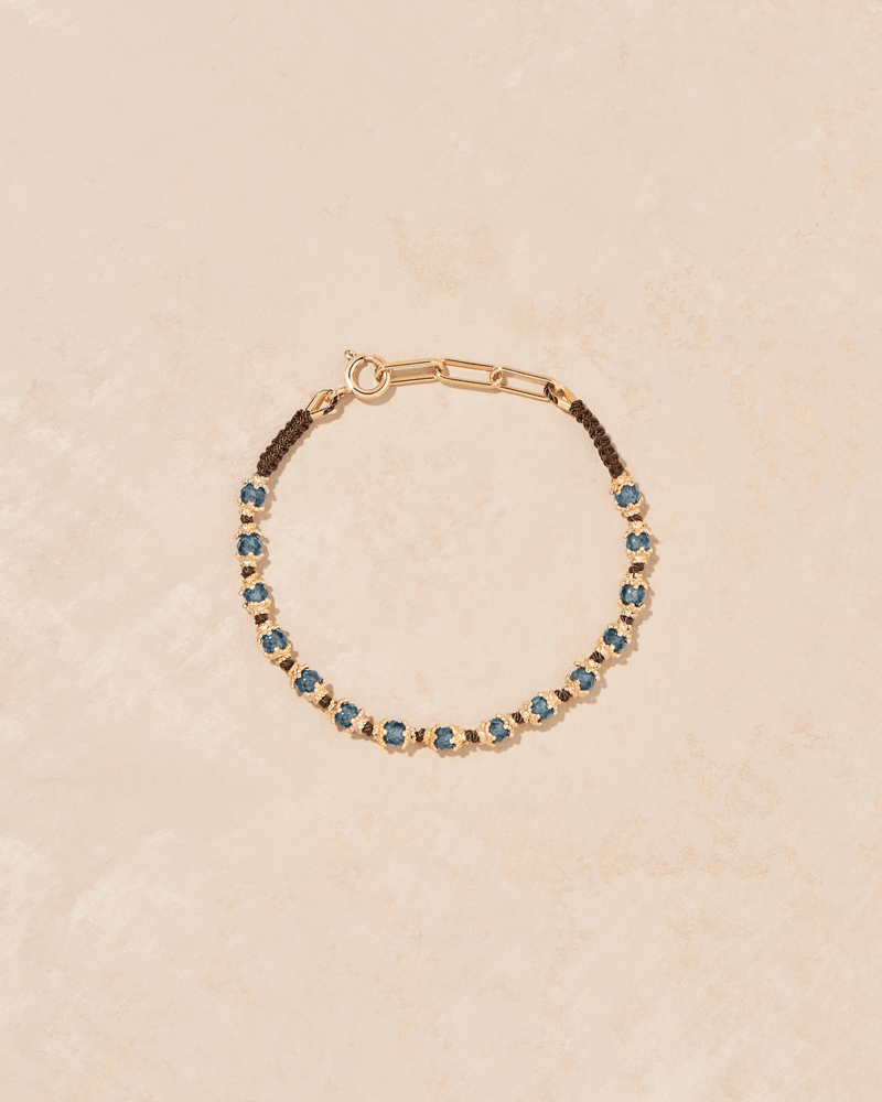 Bracelet Kamilah Aigue Marine Santa Maria - TITYARAVY