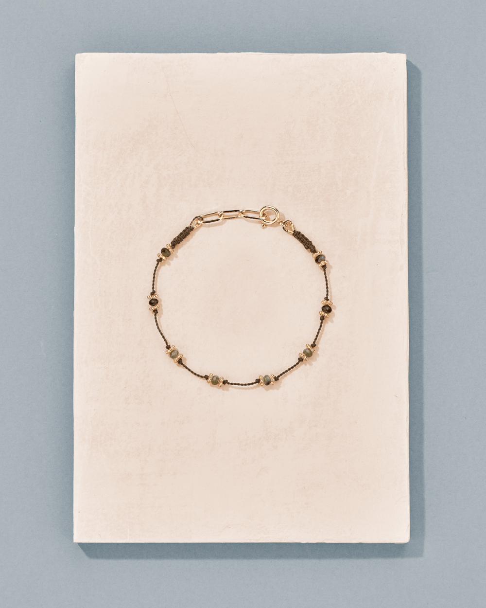 Bracelet Lotus Marron Zoïsite - TITYARAVY