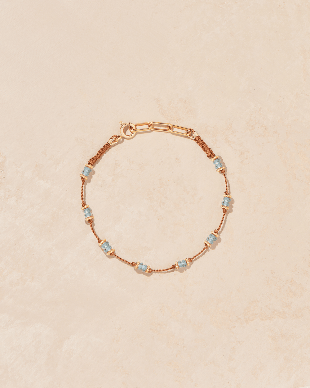 Bracelet Tiare Zircons Bleus - TITYARAVY