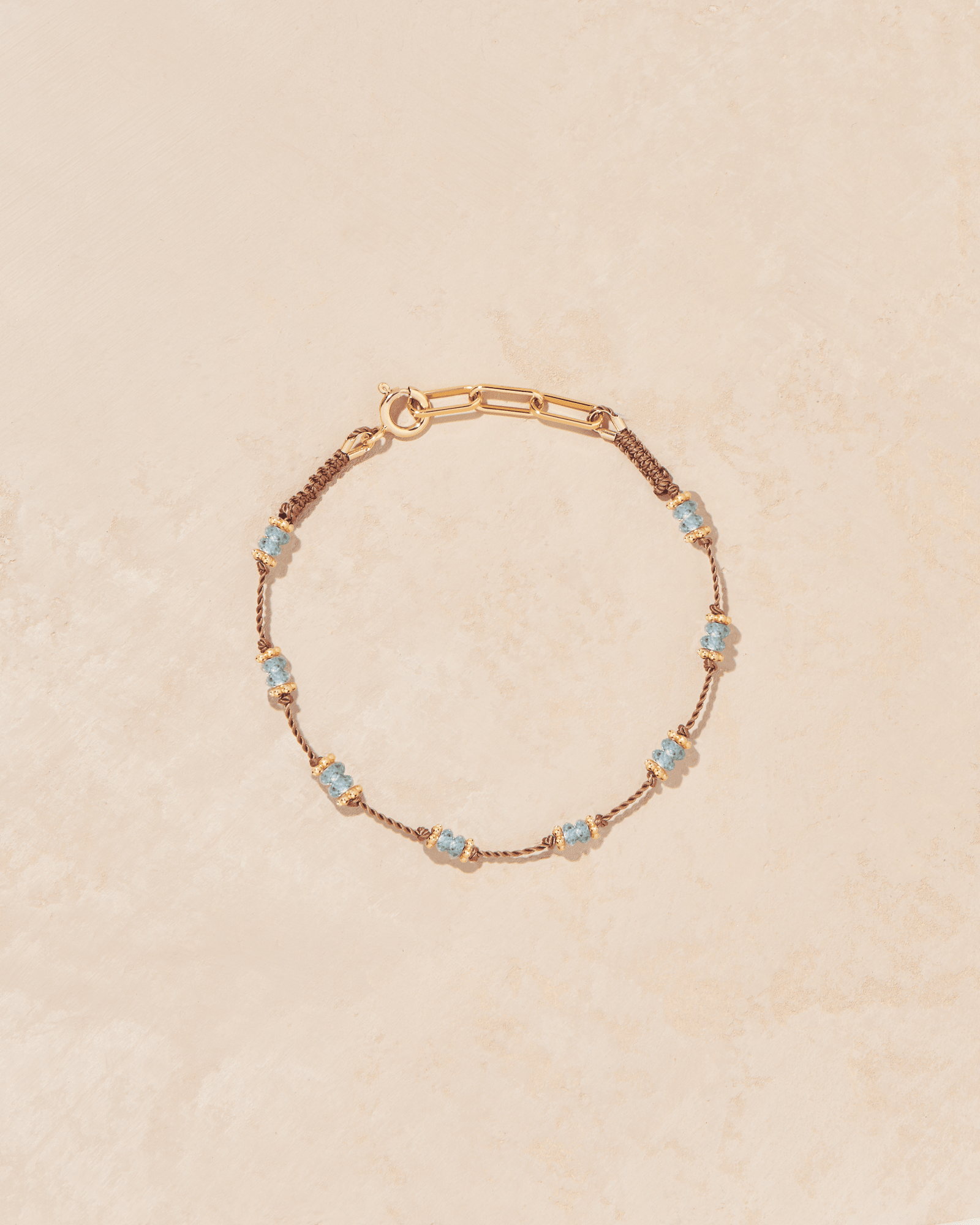 Bracelet Tiare Zircons Bleus - TITYARAVY