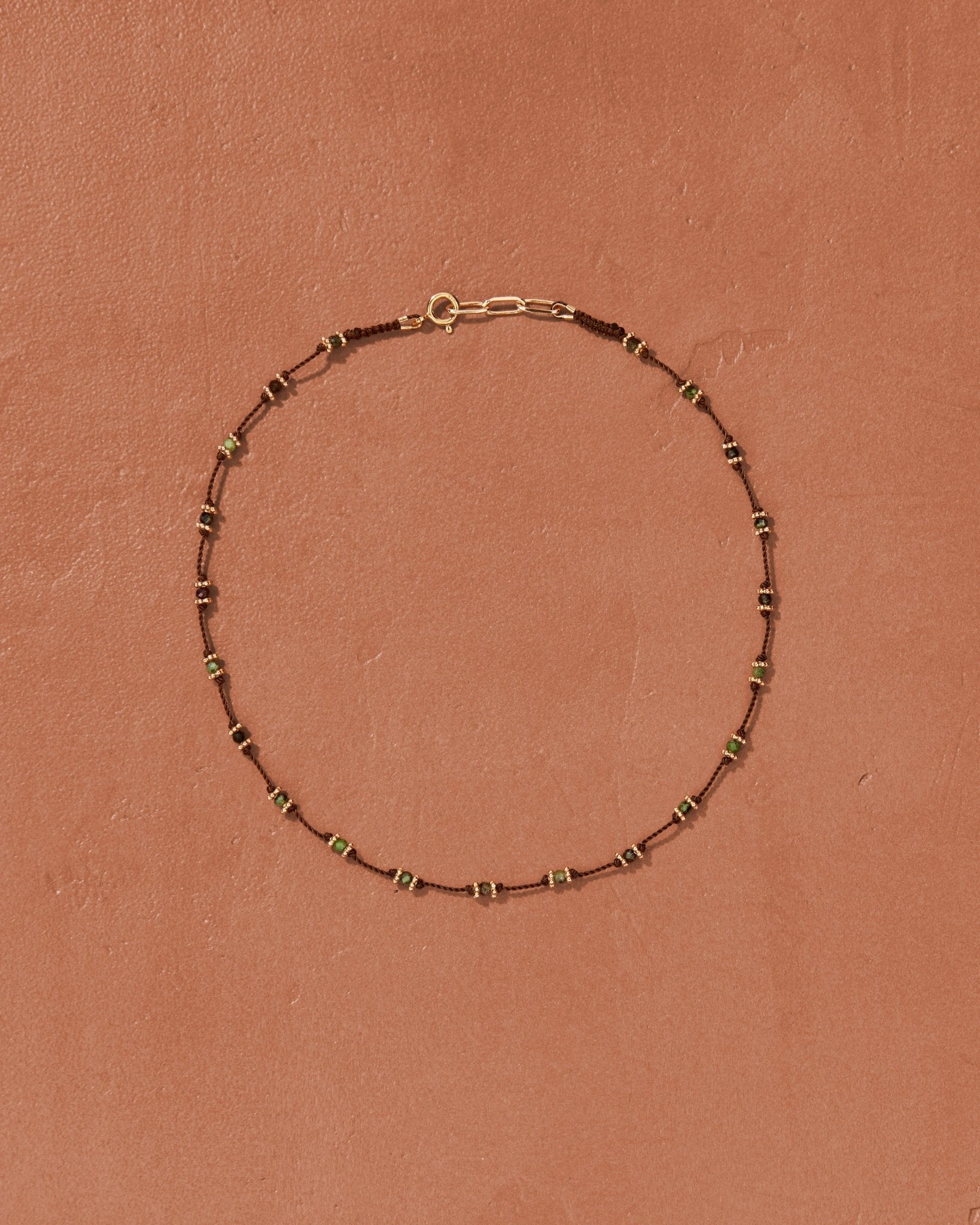 Collier Lotus Noir Zoïsite - TITYARAVY