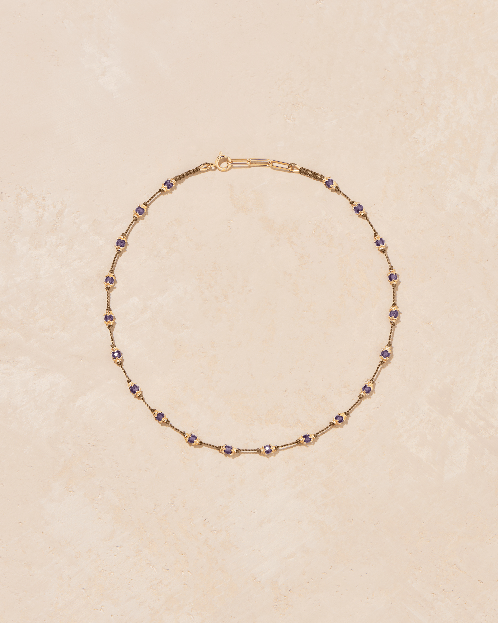 Collier Peony Améthyste - TITYARAVY