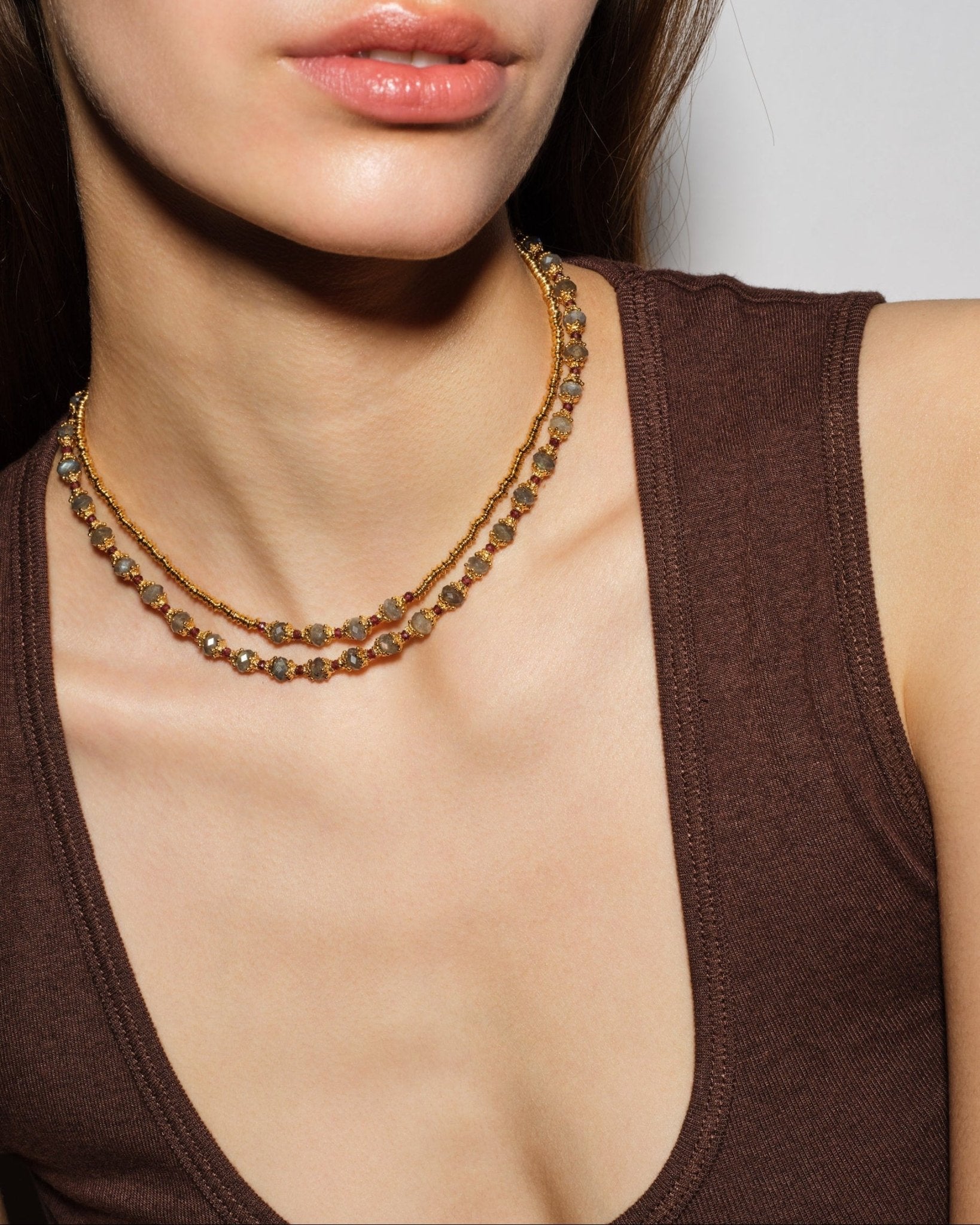 Collier Pépite Sriphala Labradorite - TITYARAVY