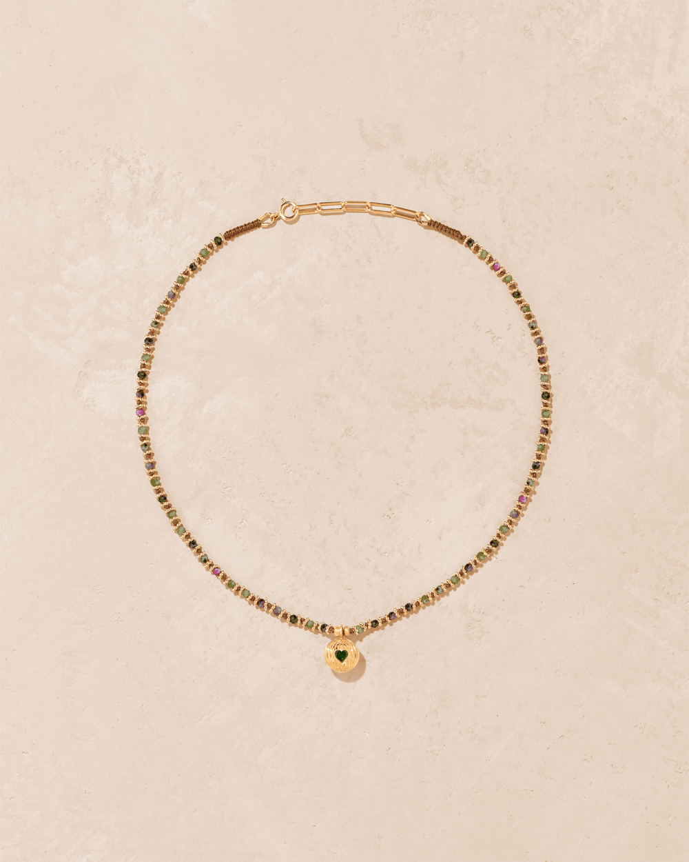 Collier Prema K Zoïsite - TITYARAVY