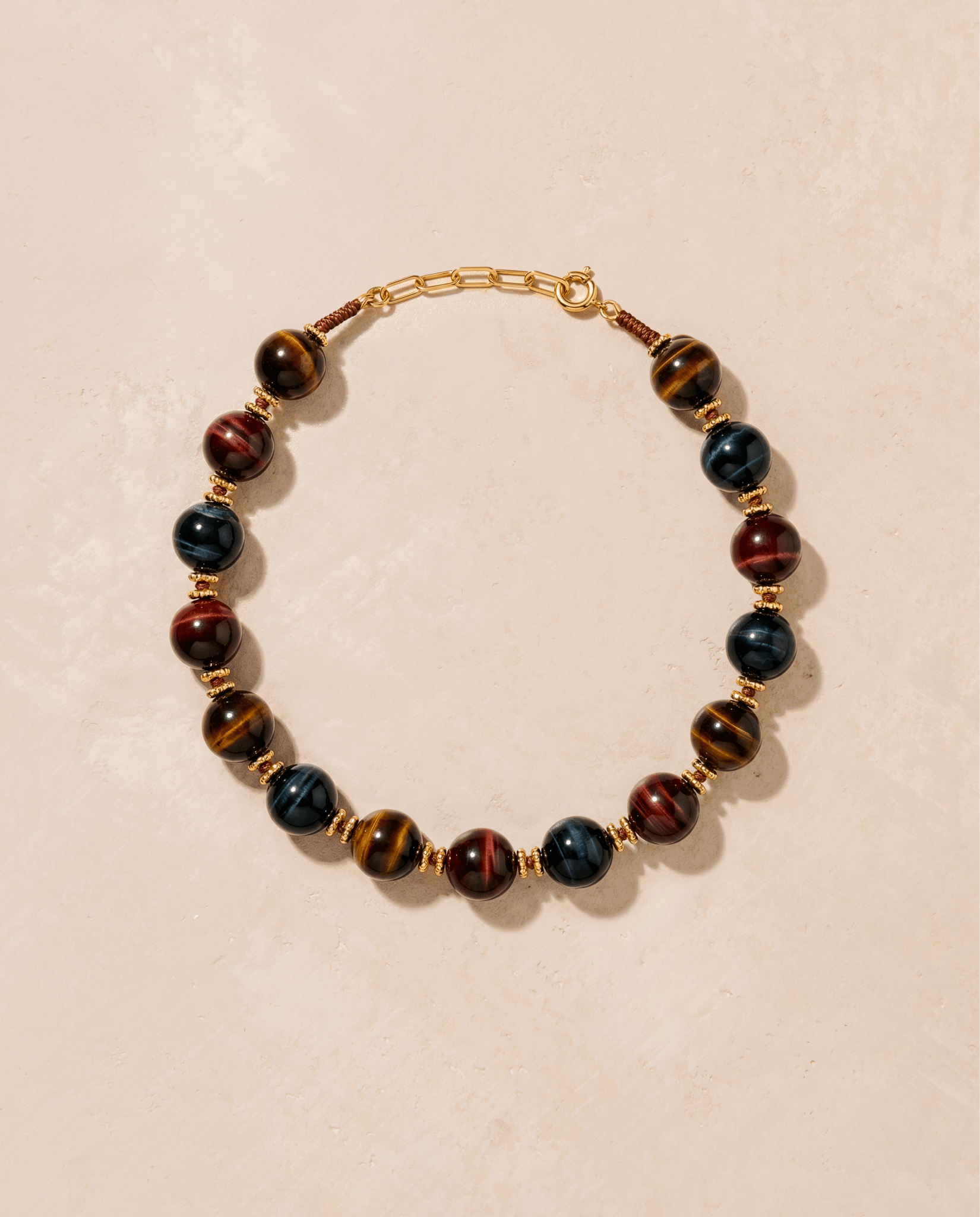 Collier Sherkan Oeil de Tigre - TITYARAVY