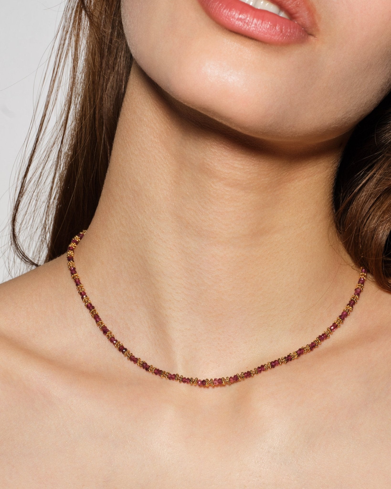 Collier Tara Rhodolite - TITYARAVY