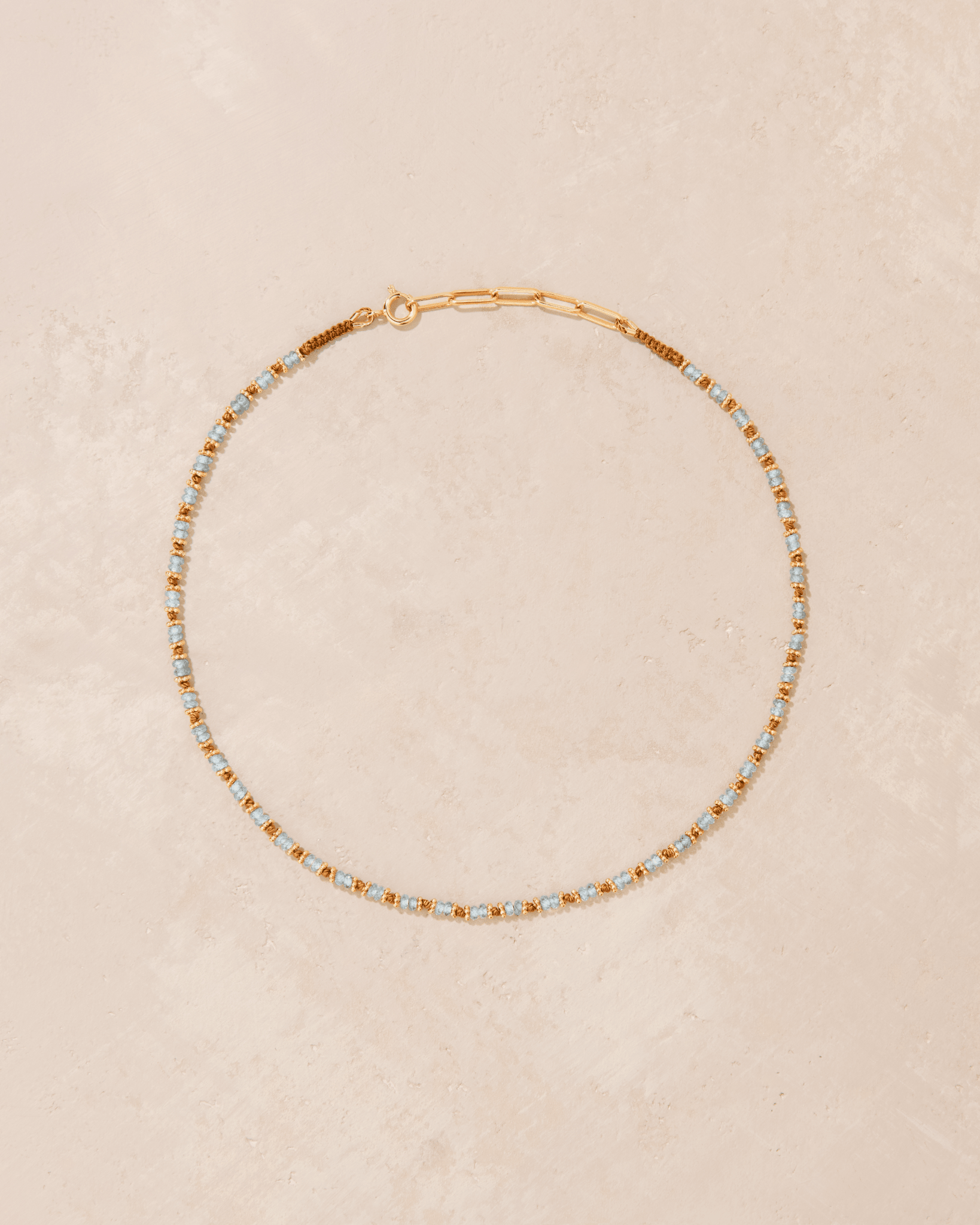 Collier Tara Zircons Bleus - TITYARAVY