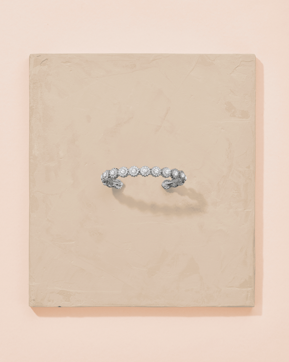 Silver Saï band White Topaz - TITYARAVY