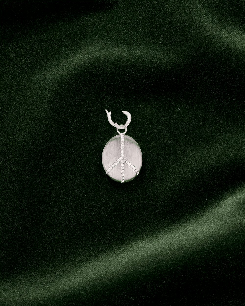 Pendentif Mini Peace Argent - TITYARAVY