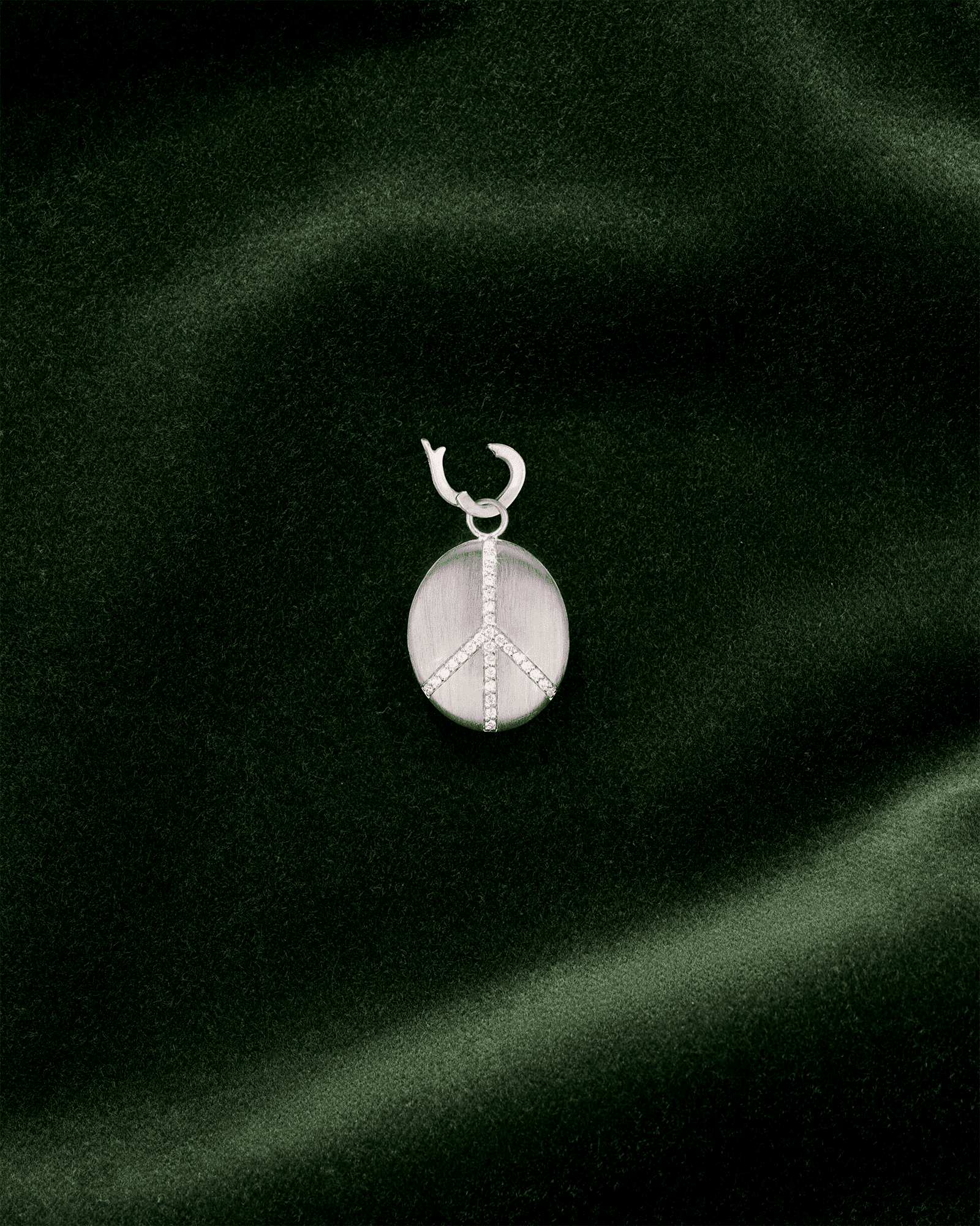 Pendentif Mini Peace Argent - TITYARAVY