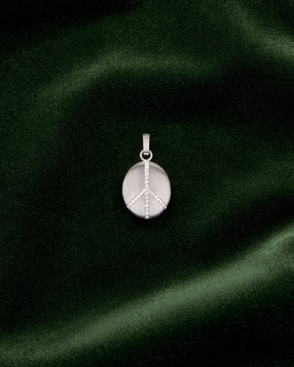 Pendentif Mini Peace Argent - TITYARAVY