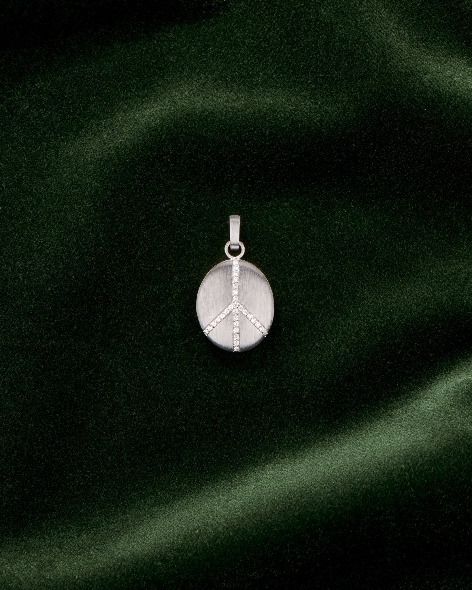 Pendentif Mini Peace Argent - TITYARAVY