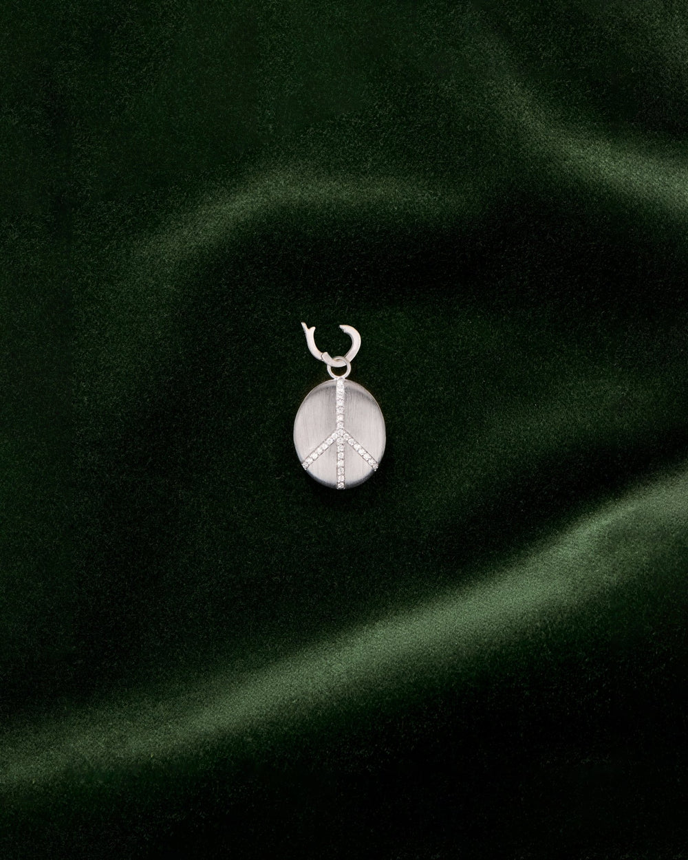 Pendentif Mini Peace Argent - TITYARAVY