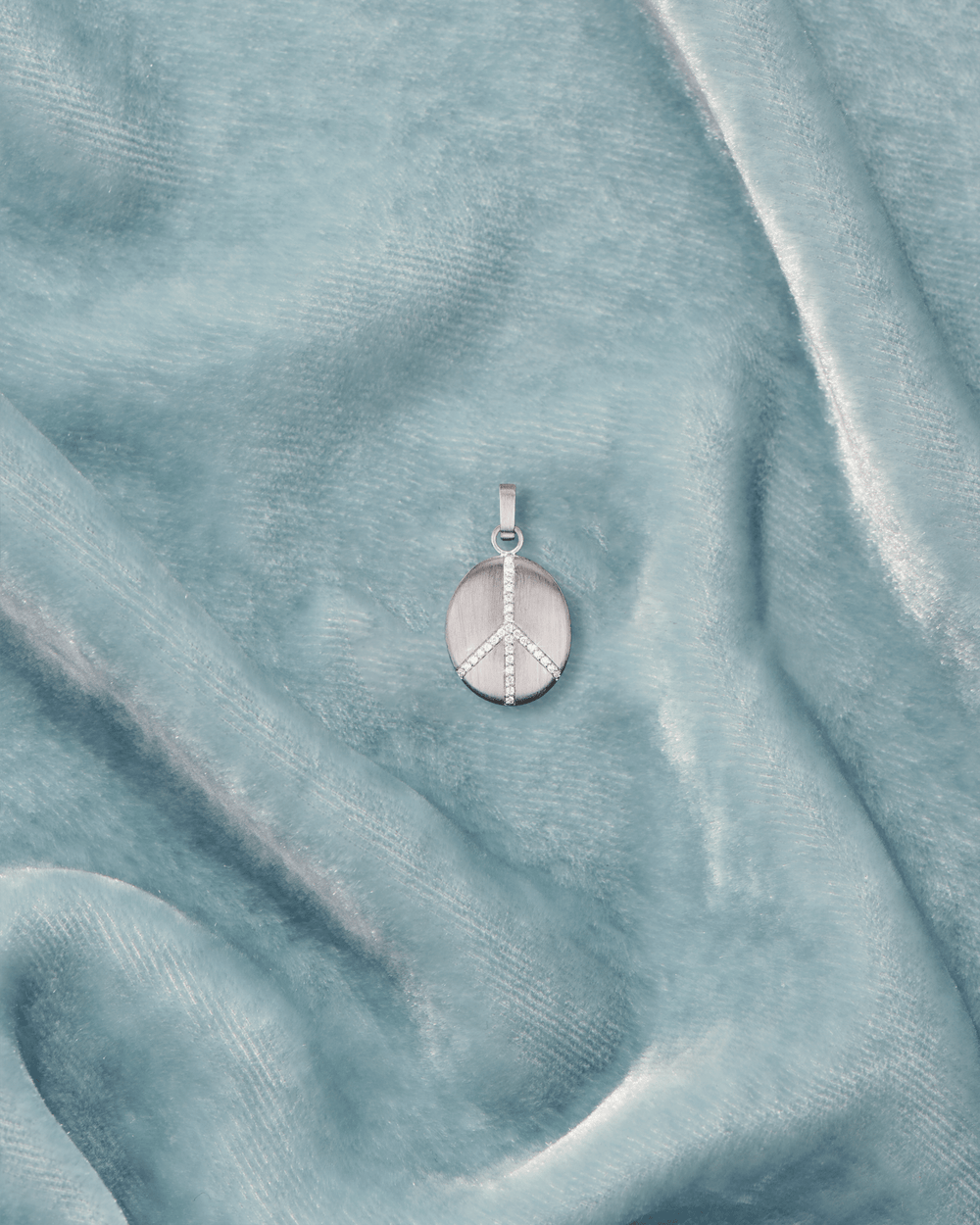 Pendentif Mini Peace Argent - TITYARAVY