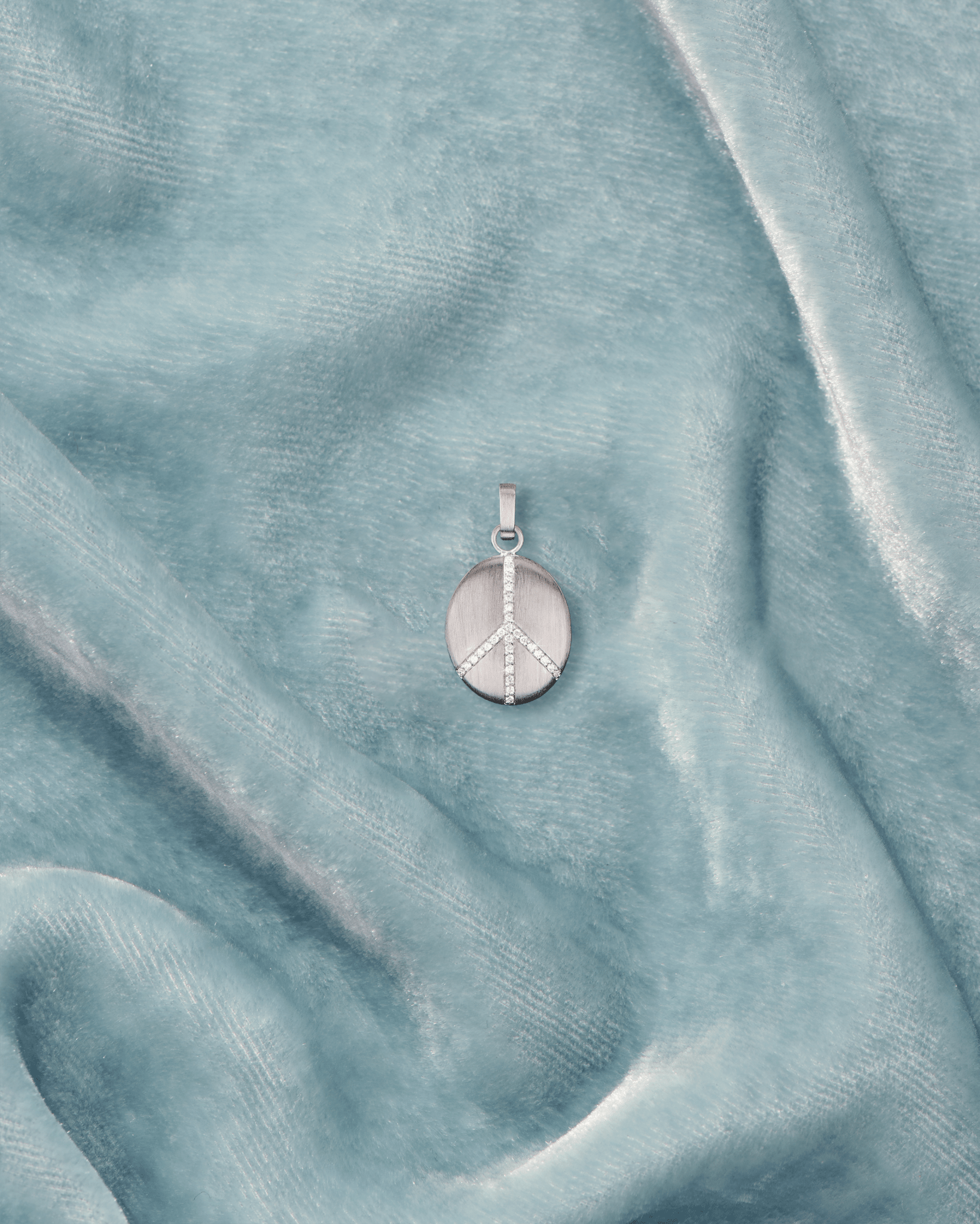 Pendentif Mini Peace Argent - TITYARAVY