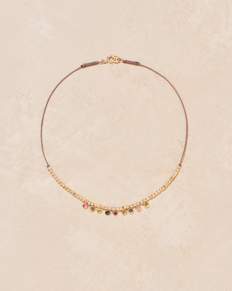 collier vamsa multicolore