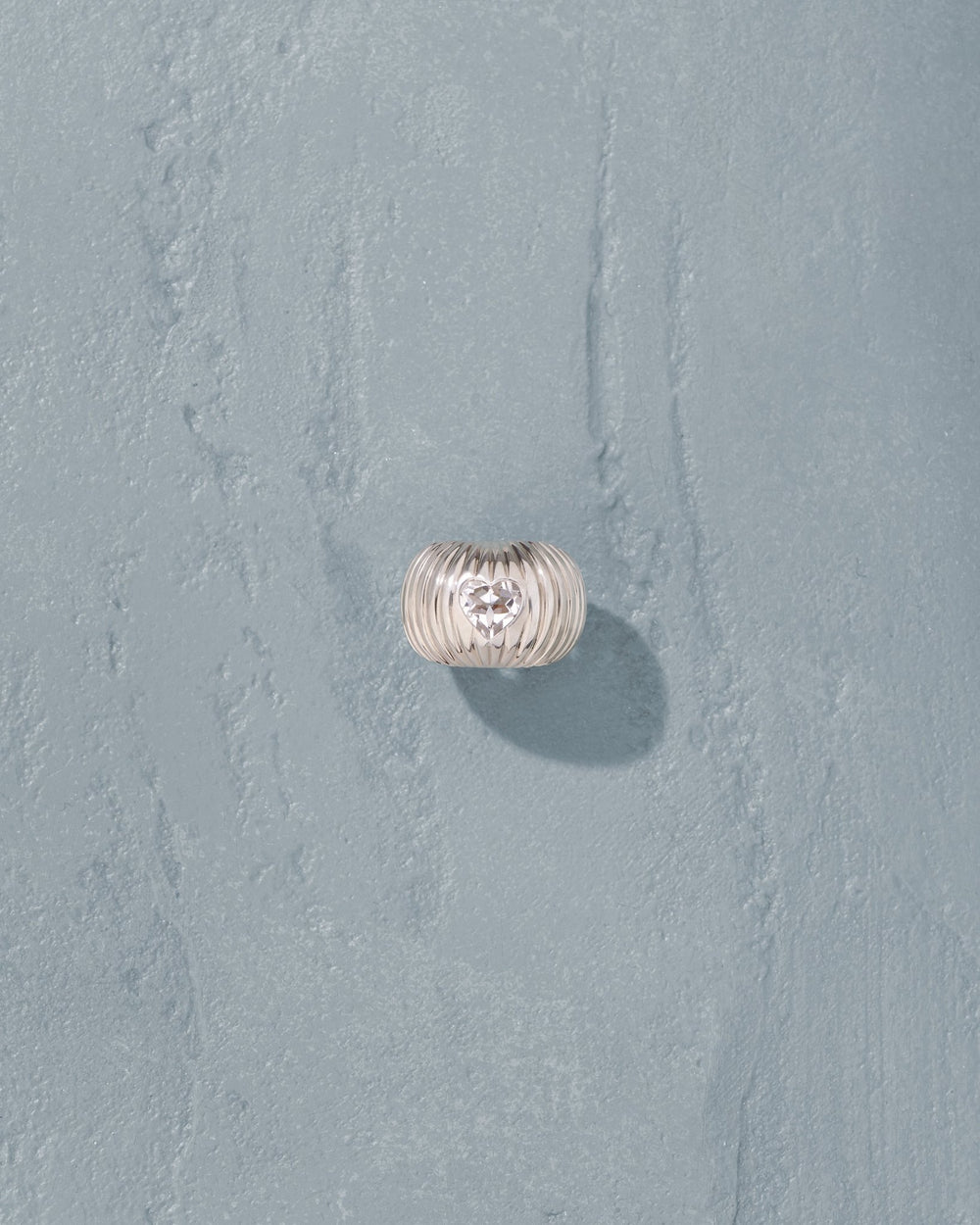 Bague Prema Argent Topaze Blanche - TITYARAVY