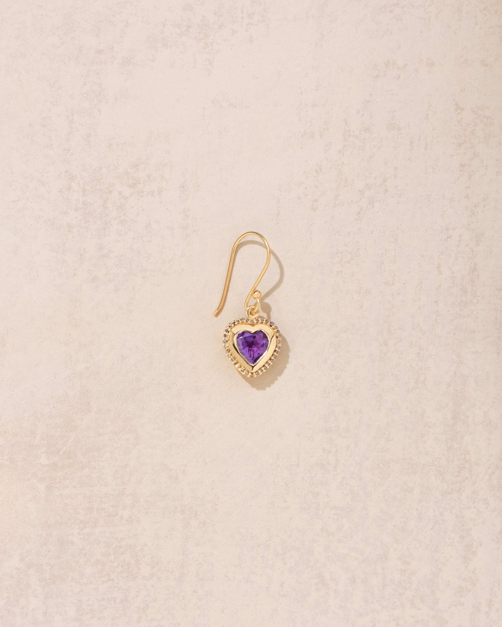 Boucle d'oreille Gini Améthyste - TITYARAVY