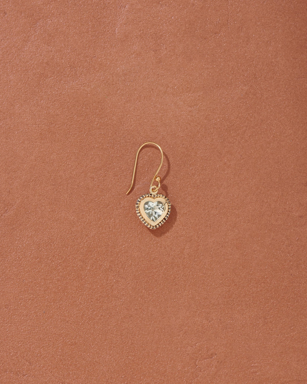 Boucle d'oreille Gini Améthyste Verte - TITYARAVY
