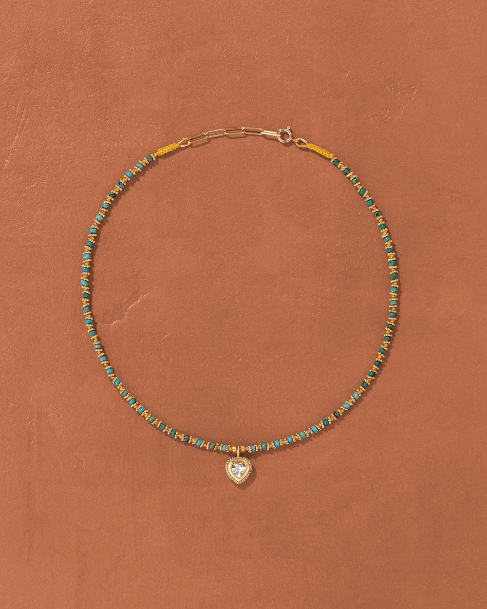 Collier Gini K Turquoises - TITYARAVY