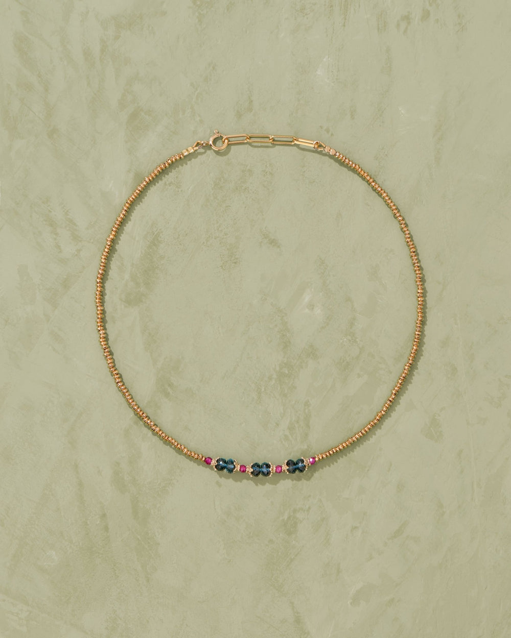 Collier pépite Sriphala London Topaze - TITYARAVY