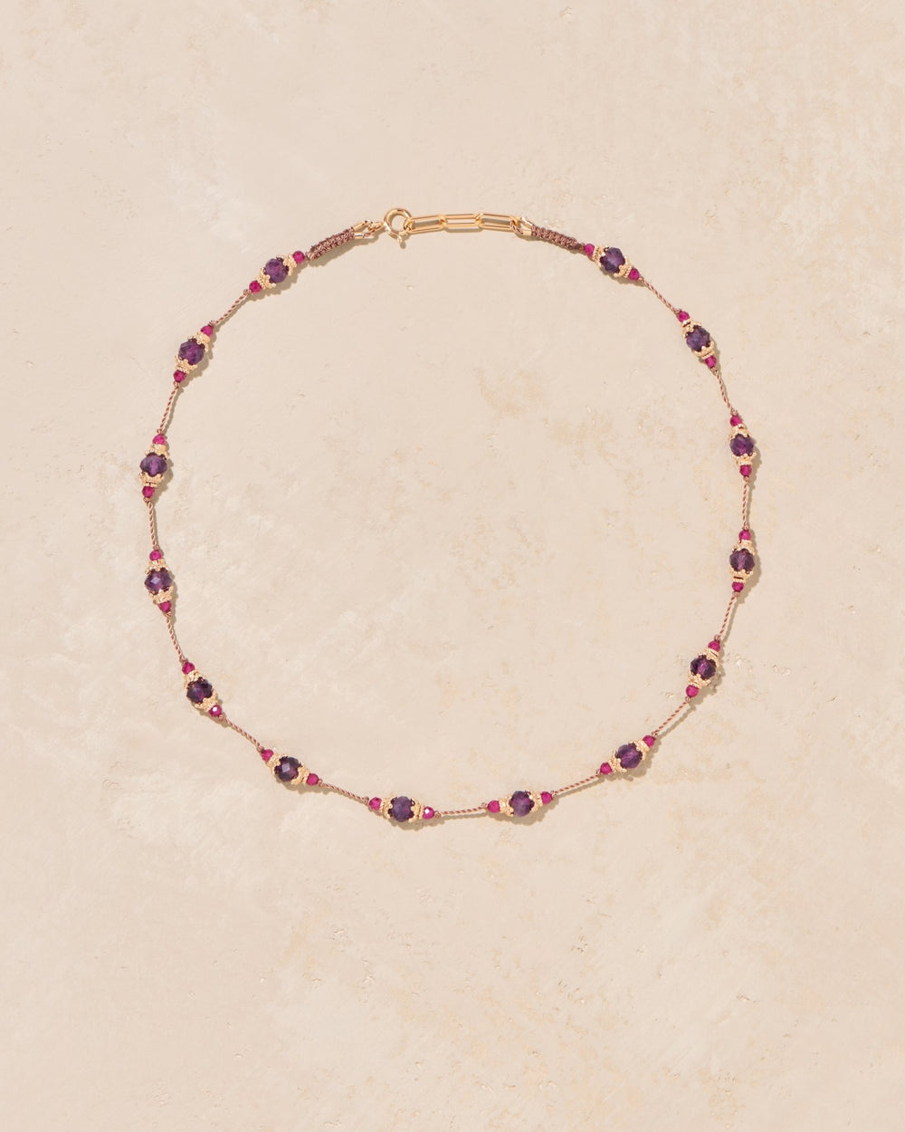 Collier Sriphala Améthyste - TITYARAVY