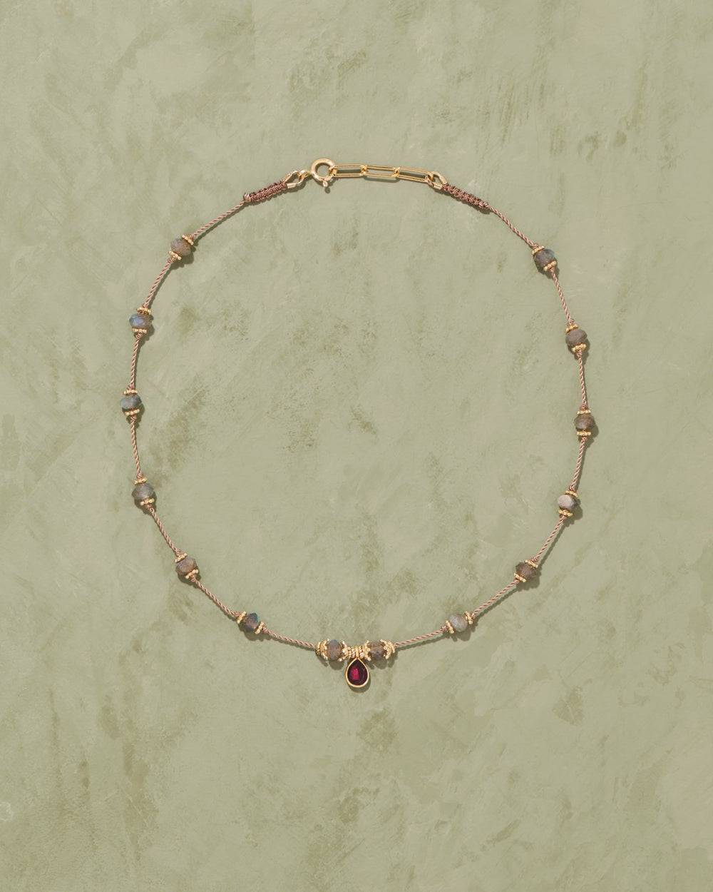 Collier Tanza labradorite - TITYARAVY