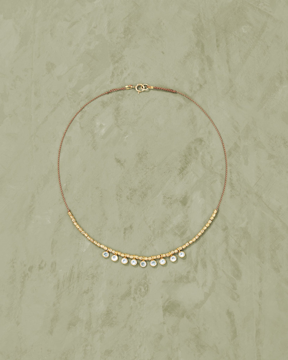 Collier Vamsa Topazes Bleues - TITYARAVY